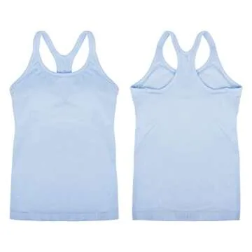 Yoga Racerback Tank Top for Women with Built-in Bra
