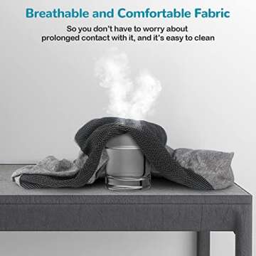 Soft Digits Memory Foam Travel Pillow with Sleep Accessories