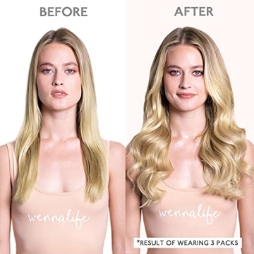 WENNALIFE 20pcs Tape in Hair Extensions - Human Hair