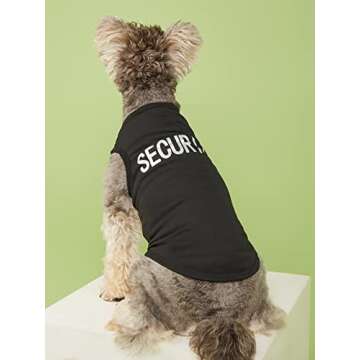 4 Packs Dog Shirts for Medium Dogs Boy Clothes