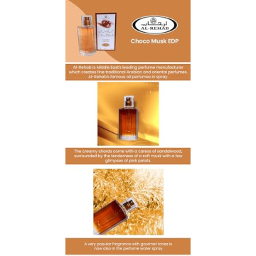 Al-Rehab Choco Musk Eau de Parfum for Women 1.7 oz
