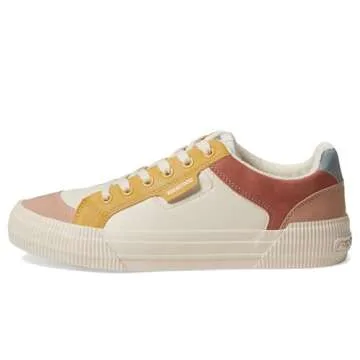 Rocket Dog Women's Cheery Sneaker, Block Tan Combo, 8.5