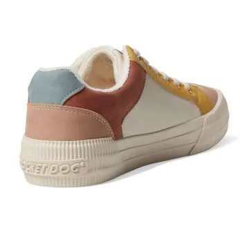 Rocket Dog Women's Cheery Sneaker, Block Tan Combo, 8.5