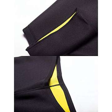 Hanmeimei Women's Slimming Pants Neoprene for Lose Weight Fat Burning Sweat Sauna Capris Leggings Body Shapers