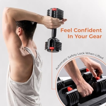 Adjustable Dumbbells for Home Gym - Lifepro