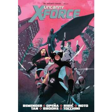 Uncanny X-Force Omnibus: Rick Remender's Epic Reprint with Pink Dust-Jacket