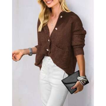 PRETTYGARDEN Women's Knit Cardigans for Chic Style