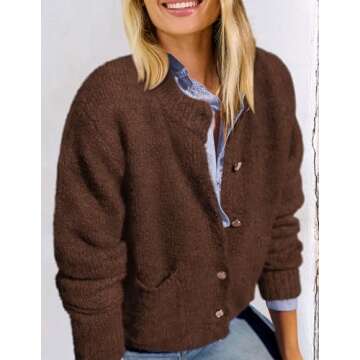 PRETTYGARDEN Women's Knit Cardigans for Chic Style