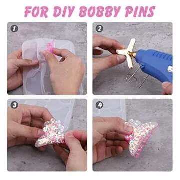 Gukasxi 12Pcs Small Gold Hair Claw Clips for Women