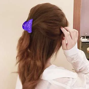 Gukasxi 12Pcs Small Gold Hair Claw Clips for Women