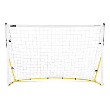 SKLZ Quickster Portable Soccer Goal and Net - Durable, Portable and Easy to Assemble 8x5 ft