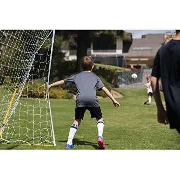 Durable SKLZ Quickster Portable Soccer Goal - 8x5 ft Easy Setup