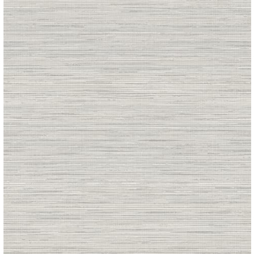 NuWallpaper NUS3960 Crossweave Peel & Stick String Wallpaper - Grey