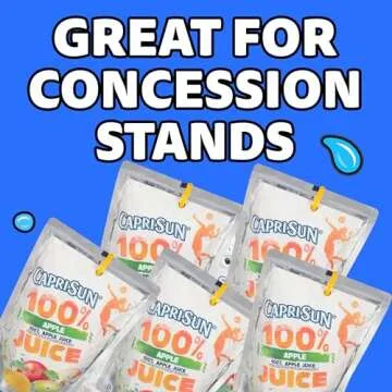 Capri Sun 100% Apple Juice - 40 pouches of delicious hydration