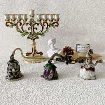 Pasiir Candle Snuffer, Unique Candle Extinguisher Snuffer, Decorative Candle Extinguisher Metal Candle Tool