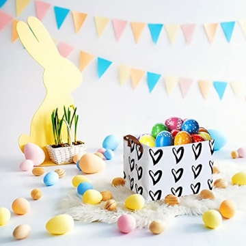 CLOCOR Heart Rectangular Basket for Kids Storage and Gifts