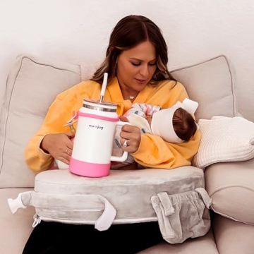 MomJug Breastfeeding Water Bottle 50oz with Breast Indicator