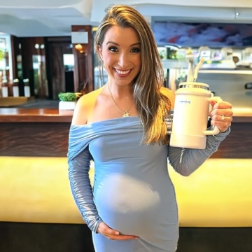 MomJug Breastfeeding Water Bottle 50oz with Breast Indicator