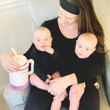 MomJug Breastfeeding Water Bottle 50oz with Breast Indicator