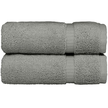 Luxurious Monogrammed Hand Towels, Set of 2 - Personalized 100% Turkish Cotton Gift - 16 x 30 Inches - Soft and Absorbent