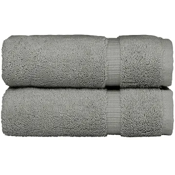 Luxurious Monogrammed Hand Towels, Set of 2 - Personalized 100% Turkish Cotton Gift - 16 x 30 Inches - Soft and Absorbent