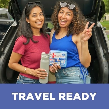 Johnson & Johnson Travel Ready 80-Piece First Aid Kit