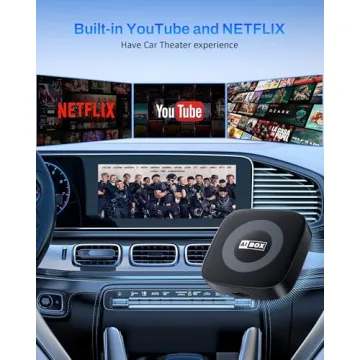 AI Magic Box: Wireless CarPlay Adapter for Streaming YouTube, Netflix, TikTok