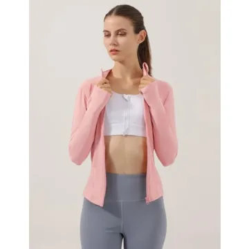 Stylish Locachy Women's Athletic Jacket - Perfect for Workouts