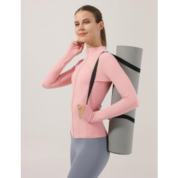 Stylish Locachy Women's Athletic Jacket - Perfect for Workouts
