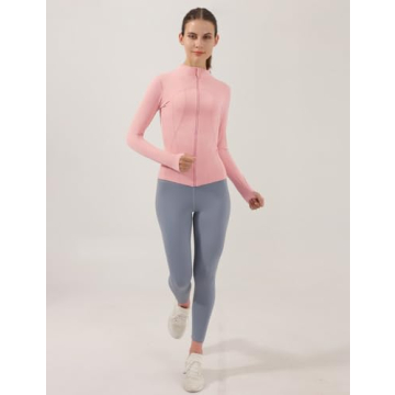 Stylish Locachy Women's Athletic Jacket - Perfect for Workouts