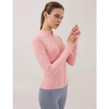 Stylish Locachy Women's Athletic Jacket - Perfect for Workouts