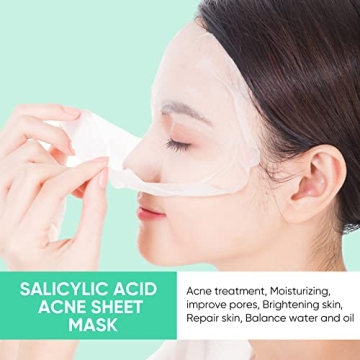 Anti Acne Face Mask - Salicylic Acid Skin Care Solution