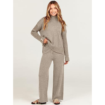 ANRABESS Stylish Two-Piece Women's Lounge Outfit