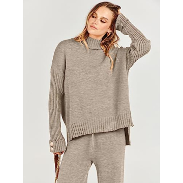 ANRABESS Stylish Two-Piece Women's Lounge Outfit