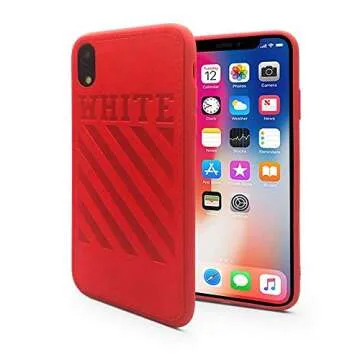 Case for iPhone XR: Supreme Quality Street Fashion Luxury Durable Designer Protective Cover/Bumper/Skin/Cushion (fits 6.1" iPhone XR only) (Red)