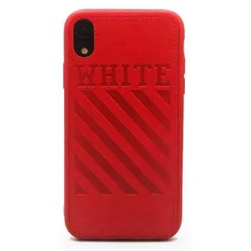 Case for iPhone XR: Supreme Quality Street Fashion Luxury Durable Designer Protective Cover/Bumper/Skin/Cushion (fits 6.1" iPhone XR only) (Red)