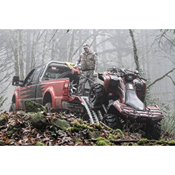 WARN 885000 PullzAll Corded 120V AC Portable Electric Winch with Steel Cable: 1/2 Ton (1,000 Lb) Pulling Capacity , Red