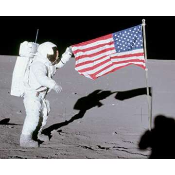 6FT Flag Pole Kit,Stainless steel Heavy Duty American US Flagpole, Rustproof for Outdoor Garden Roof Walls Yard House(Without Bracket)