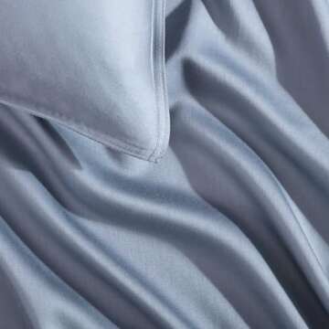 Calvin Klein - Queen Duvet Cover Set, Organic Cotton Sateen Bedding, Luxuriously Soft Home Decor, GO...