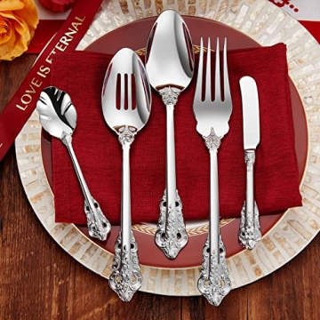 Elegant 5-Piece Stainless Steel Serving Utensil Set