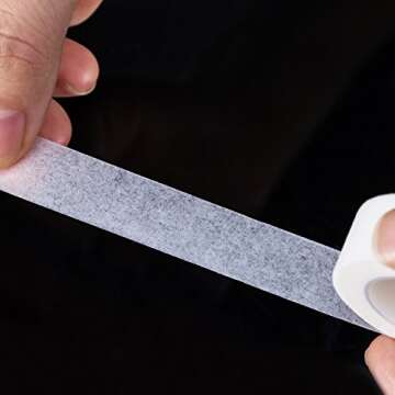 10 Rolls of White Eyelash Tapes - Fabric for Extensions