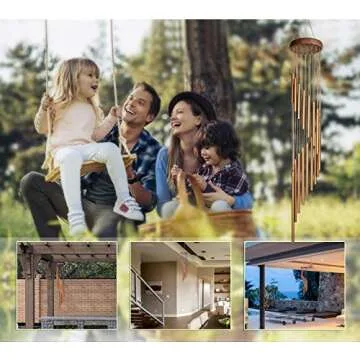 SuninYo Wind Chimes - 36" Memorial Gifts for Gardens