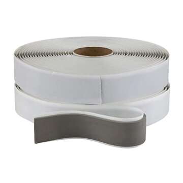 RecPro RV Butyl Tape - 1/8" x 1" x 30' Sealant for RVs and More