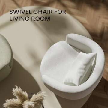 Stylish 360 Swivel Chair Set for Modern Living Spaces