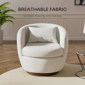 Stylish 360 Swivel Chair Set for Modern Living Spaces