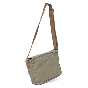 Gootium Vintage Canvas Messenger Bag Durable Crossbody Satchel