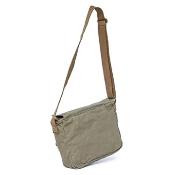 Gootium Vintage Canvas Messenger Bag Durable Crossbody Satchel