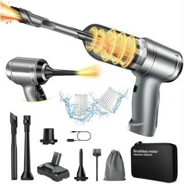 15000Pa Portable Car Vacuum Cleaner - High Power Mini Vacuum