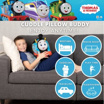 Franco Thomas & Friends Kids Super Soft Plush Cuddle Pillow Buddy