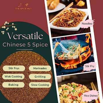 Chinese Five Spice Organic Blend Seasoning, The Spice Hut, 2.0 Ounce